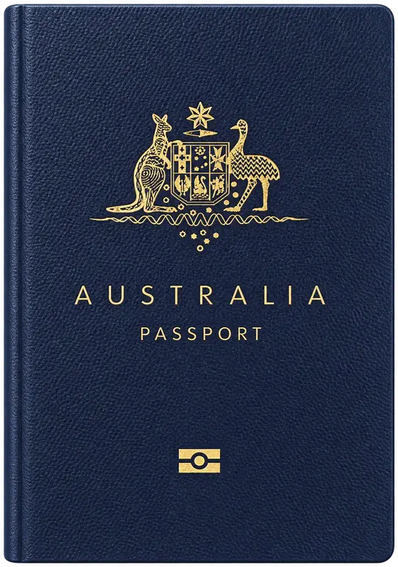 australia passport cover - illustrative