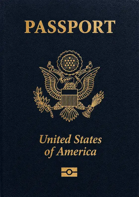 united states passport cover - illustrative